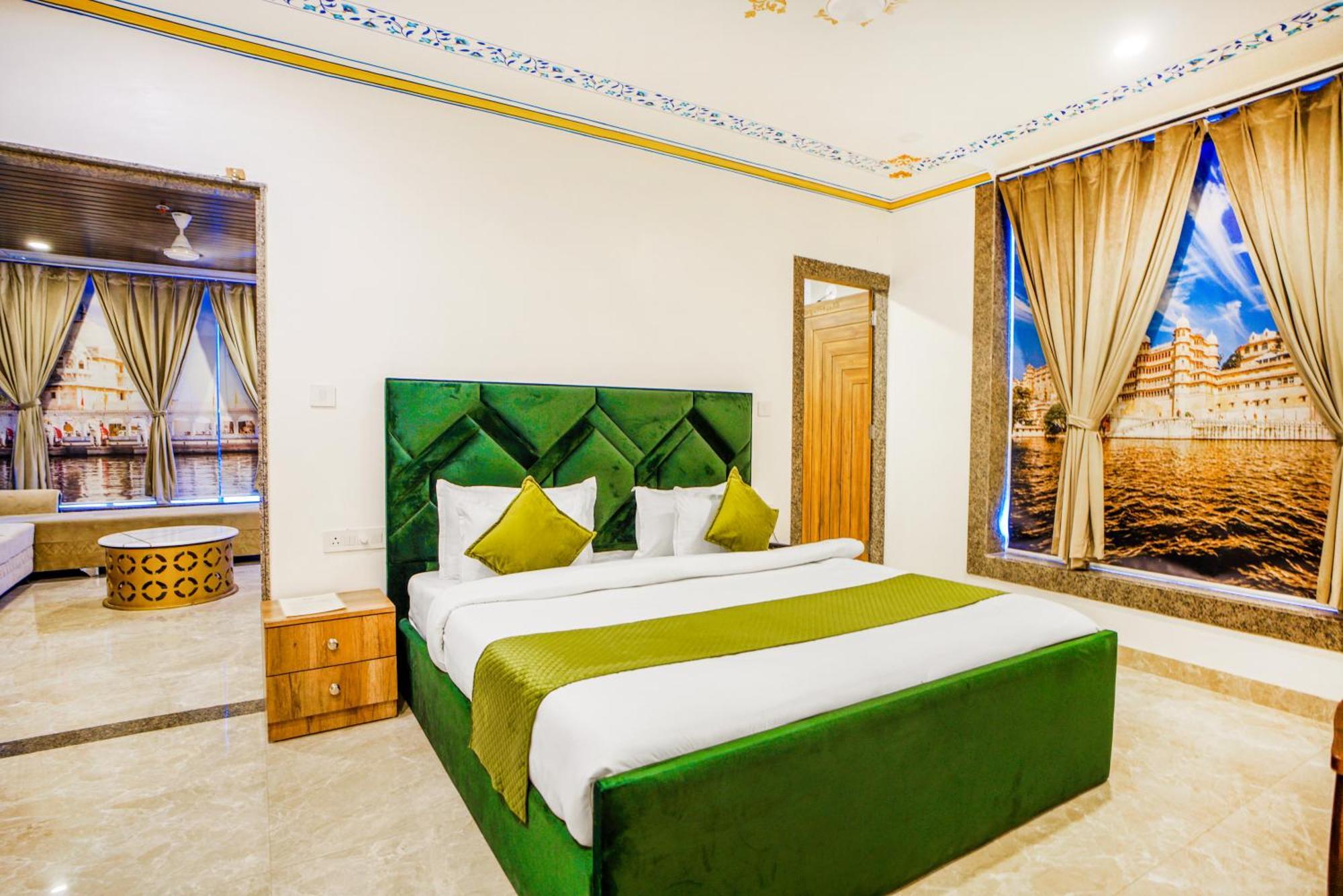 Pax Hotel Grand Blue 3 Min Walk From Udaipur City Railway Station Luaran gambar