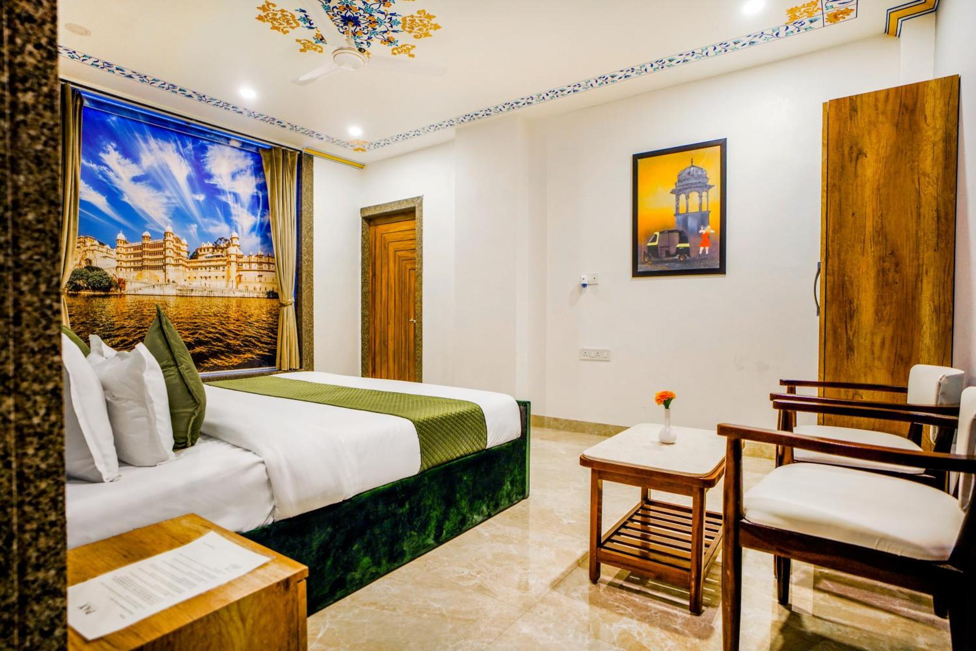 Pax Hotel Grand Blue 3 Min Walk From Udaipur City Railway Station Luaran gambar